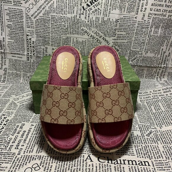 New Gucci Sandals Women Slipper - Picture 1 of 7